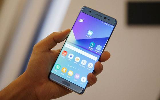 The withdrawal of Note 7 after the recent incidents with the battery