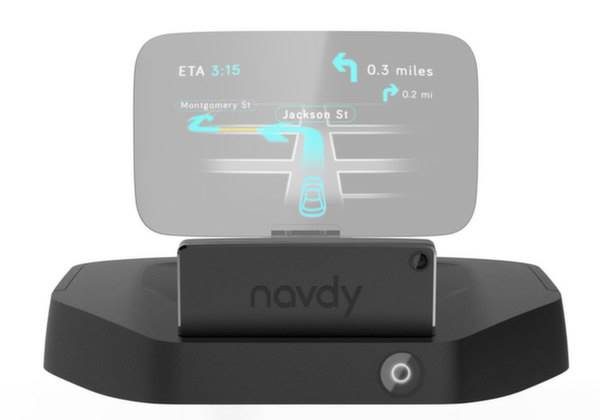 Navdy: Η συσκευή HUD που προβάλει πληροφορίες του smartphone και του αυτοκινήτου στο παρμπρίζ