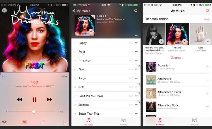 Ανανεωμένη εφαρμογή μουσικής στο iOS 8.4 παρουσιάζει η Apple