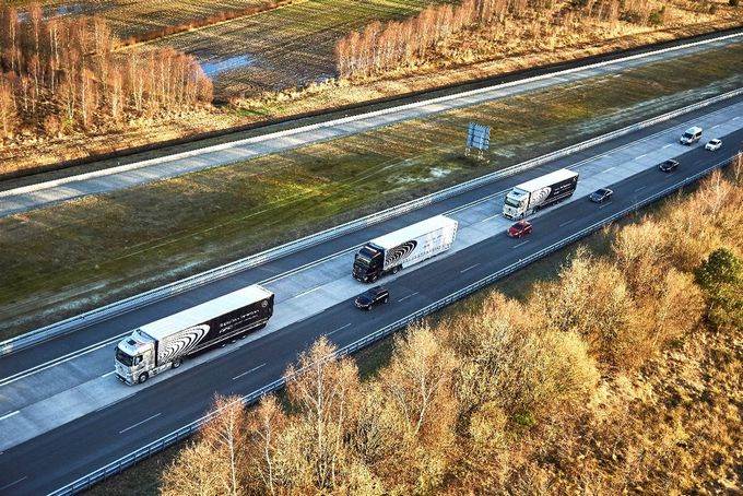 Self-driving truck convoy completes its first major journey across Europe