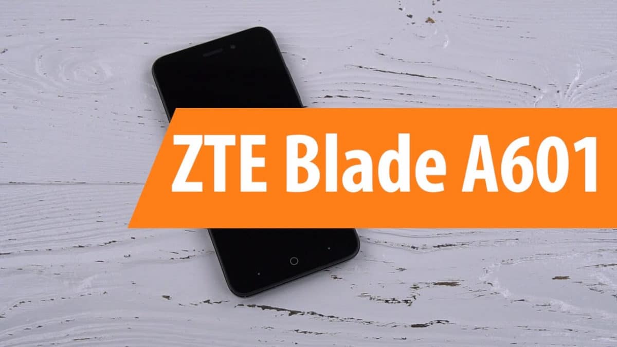 ZTE Blade A601