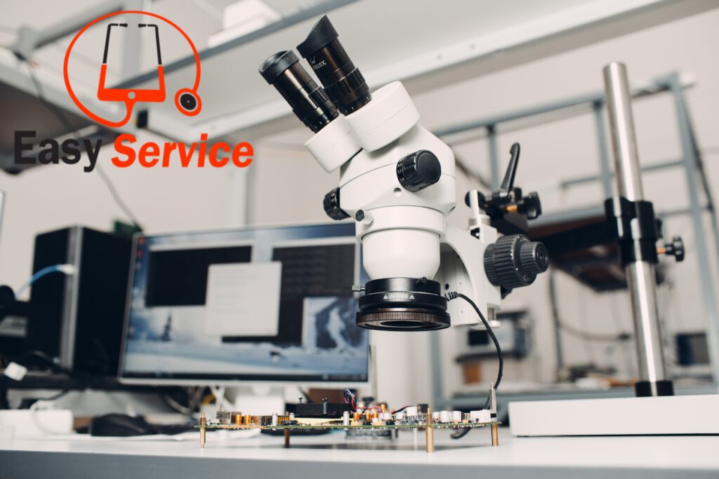 easyservice επισκευη μητρικης μικροσκοπιο
