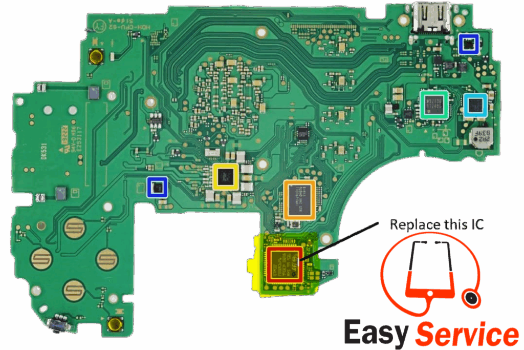 nintendo switch 2 episkevi PLAKETAS BOARD