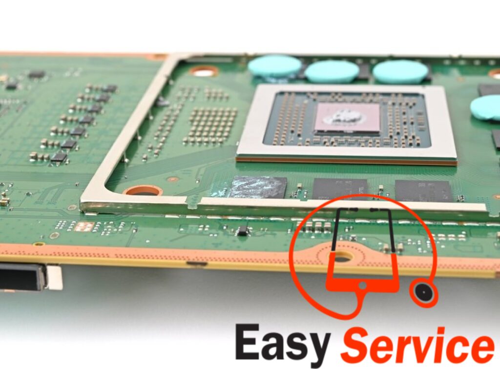 easyservice advanced microscope in the electronics-lab