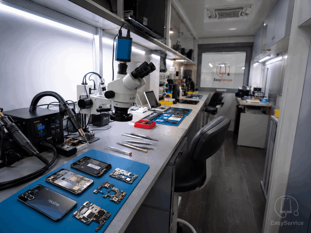 micro soldering Realme