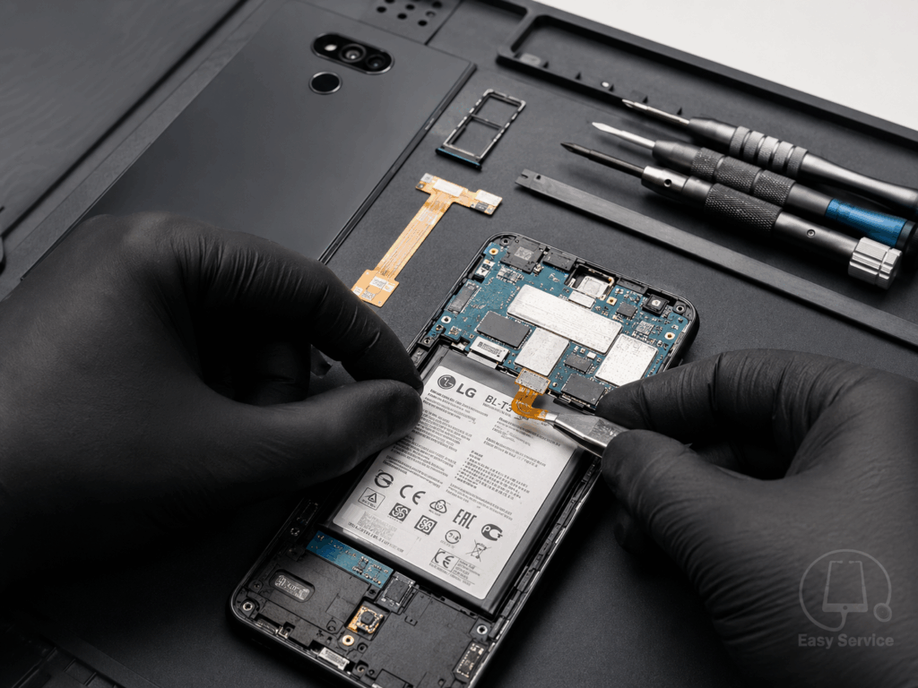 service μητρικής LG