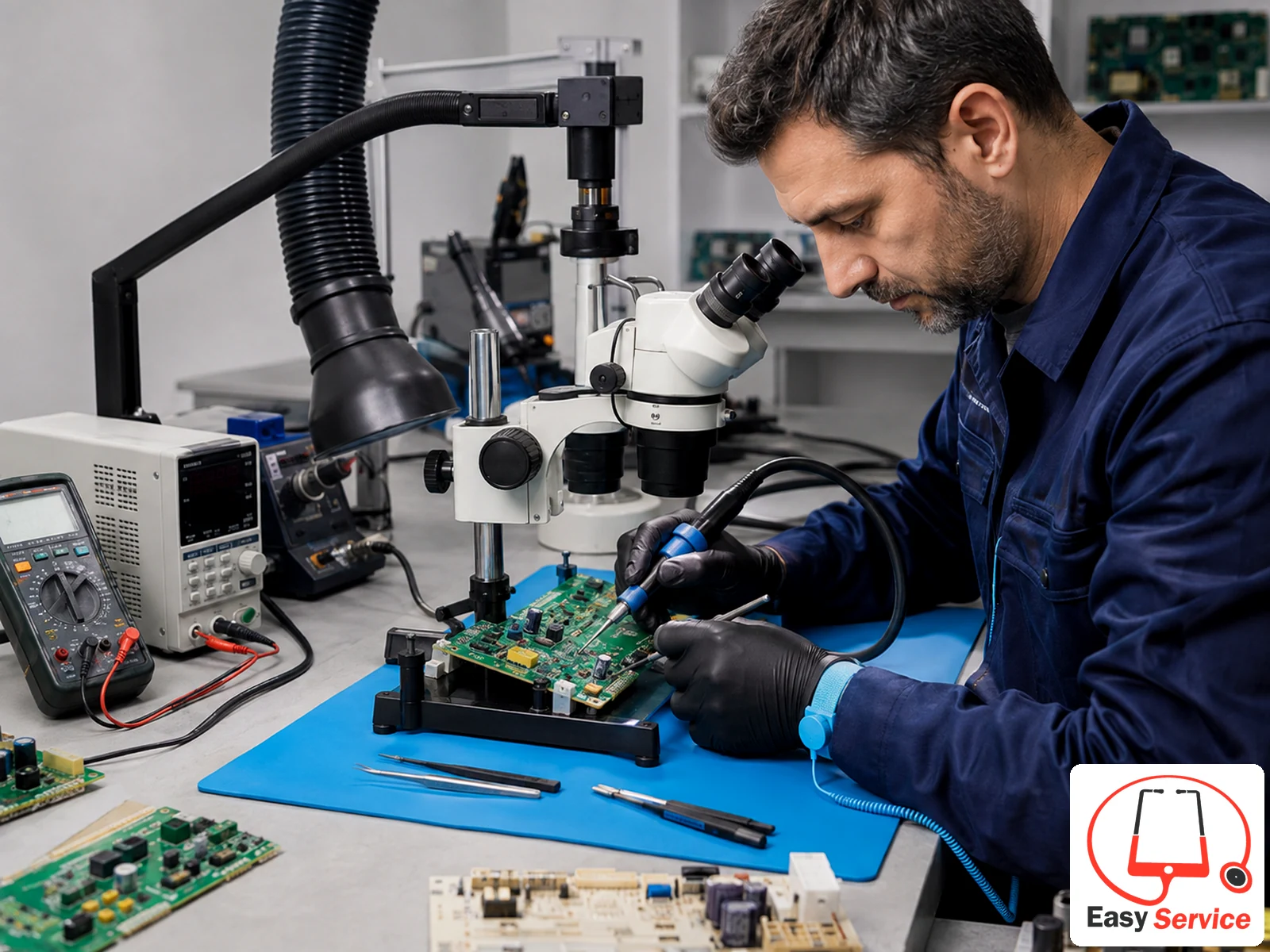 Component-level επισκευή ηλεκτρονικής πλακέτας οικιακής συσκευής για B2B συνεργάτη